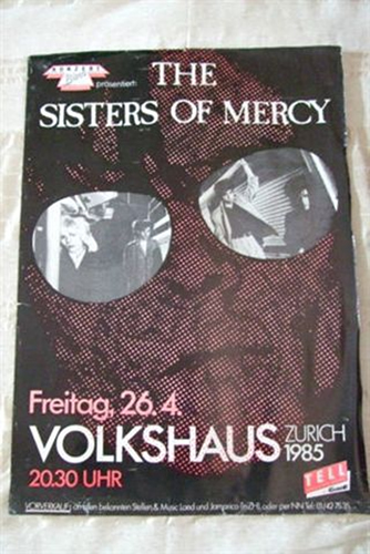 Plakat Sisters of Mercy (124KB) © bei Phil Verne