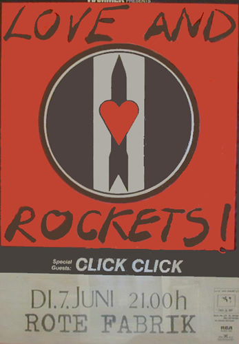Konzertplakat Love and Rockets (59KB)