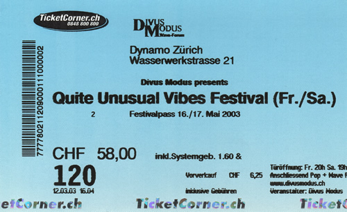 Ticket Quite Unusual Vibes (2 Tagespass) (80KB)