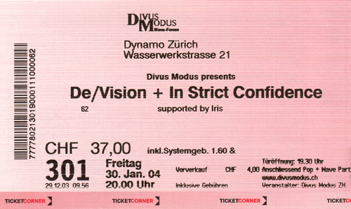 Ticket De/vision (85KB)