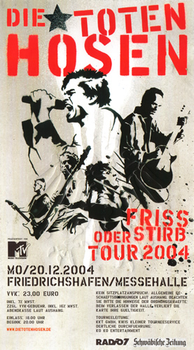 Ticket Die Toten Hosen (109KB)