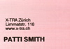 Ticket Patti Smith (82KB)