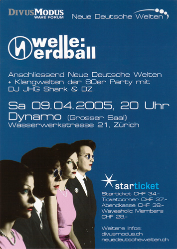 Flyer Welle:Erdball (103KB)