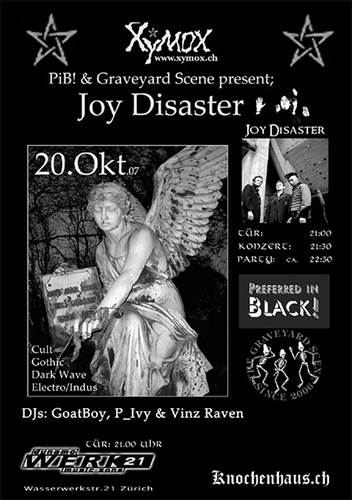 Flyer Joy Disaster (73KB)