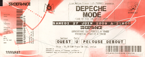 Ticket Depeche Mode (103KB)